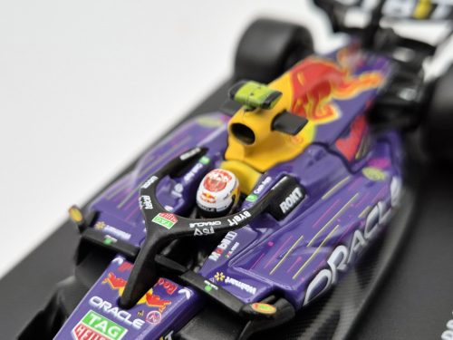 Red Bull RB19 F1 #11 (2023) - Las Vegas - Sergio Perez - s postavičkou pilota -  Bburago - 1:43