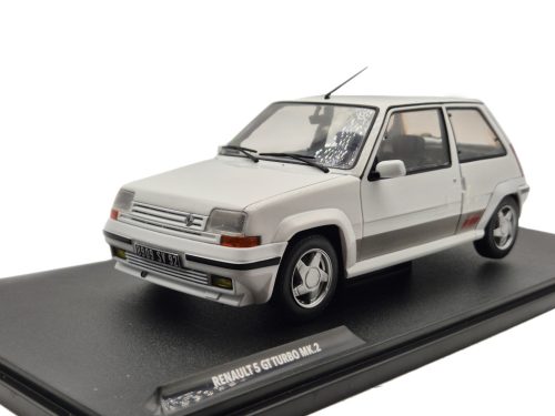 Renault R5 GT TURBO MKII (1989) - biely - Solido - 1:18