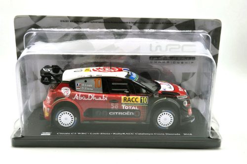 Citroen C3 WRC #10 (2018) - Sebastian Loeb - Daniel Elena -  Edicola - 1:24