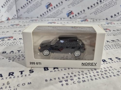 Peugeot 205 GTI 1.9 (1988) - čierna -  Norev - 1:54