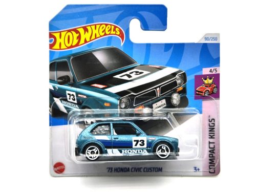 HW Honda Civic Custom (1973) - Compact King 4/5 - 90/250 -  Hot Wheels - 1:64