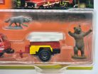 Matchbox Hitch and Haul - Jeep Wagoneer (1988) - Trailer Trawler -  Matchbox - 1:64