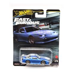   Hot Wheels Premium Fast and Furious - Rýchlo a zbesilo 2/5 - Nissan 180SX Type X (1996) -  Hot Wheels - 1:64