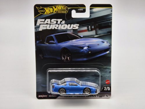 Hot Wheels Premium Fast and Furious - Rýchlo a zbesilo 2/5 - Nissan 180SX Type X (1996) -  Hot Wheels - 1:64