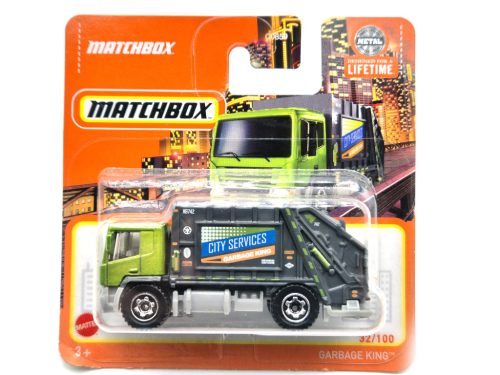 Garbage King - 32/100 - blistery -  Matchbox - 1:64