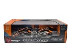 McLaren set F1 modelov áut - #4 Lando Norris - 2023 British GP - 2023 Singapore GP - 2023 Monaco GP - 2022 Abu Dhabi -  Bburago - 1:43