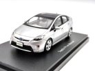 Toyota Prius - model so strešným oknom - strieborná -  Ebbro - 1:43