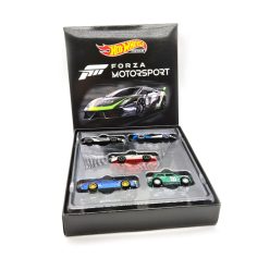   Hot Wheels Premium - Forza motocykelsport - 5-dielna darčeková sada - Lamborghini Gallardo LP570 - 2016 Ford GT Race - Porsche 911 GT3 RS - Nissan Silvia S15 - Morris Mini -  Hot Wheels - 1:64