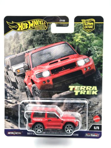 Hot Wheels Premium - Car Culture Terra Trek - Mitsubishi Pajero Evolution -  Hot Wheels - 1:64