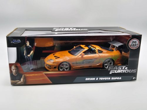 Toyota Supra (1995) - Fast and Furious - Rýchlo a zbesilo - Brian figurával -  Jada - 1:24