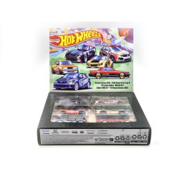   Hot Wheels Japan Theme - Hot Wheels Sada 6 kusov - Custom Datsun 240Z - 2018 Honda Civic Type R - 1970 Toyota Celica - Mazda RX-7 - Subaru WRX STi0 - 1982 Nissan Skyline R30 -  Hot Wheels - 1:64