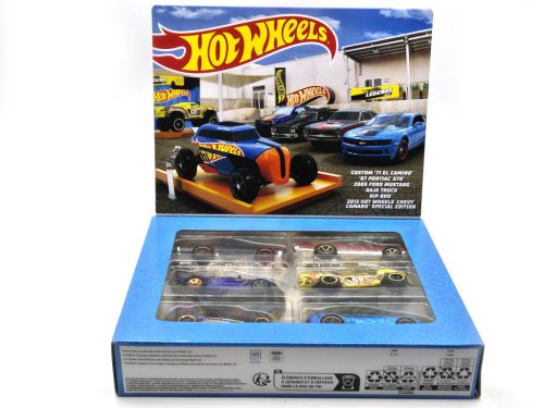 Hot Wheels Legends Theme - Hot Wheels Sada 6 kusov - Custom 1971 El Camino - 1967 Pontiac GTO - 2005 Ford Mustang - Baja Truck - Rip Rod - 2013 Chevrolet Camaro Special Editions -  Hot Wheels - 1:64