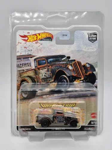 Ochranný obal na blister kartu Hot Wheels Premium v mierke 1:64 - vyrobené v USA