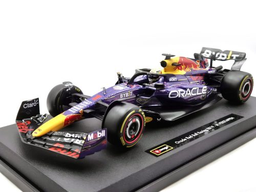 Red Bull RB19 F1 #1 (2023) - Las Vegas - Max Verstappen - s postavičkou pilota -  Bburago - 1:18
