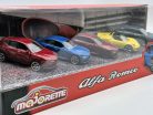 Alfa Romeo set (5db) - 4C Spider - Giulia Quadrifoglio - Tonale -  Majorette - 1:64