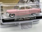 Cadillac Fleetwood Series 60 (1955) - Elvis Presley - ružová/biela -  Greenlight - 1:64
