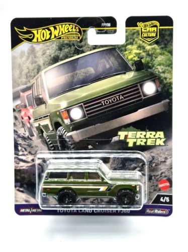 Hot Wheels Premium - Car Culture Terra Trek - Toyota Land Cruiser FJ60 -  Hot Wheels - 1:64