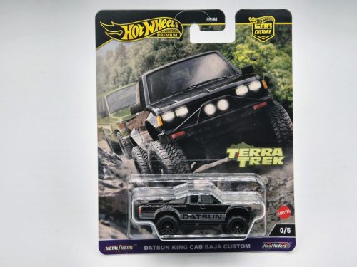 Hot Wheels Premium - Car Culture Terra Trek - Datsun King Cab Baja Custom - CHASE CAR -  Hot Wheels - 1:64