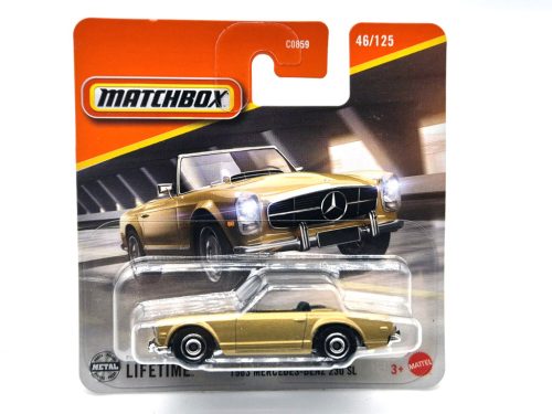 Mercedes Benz 230 SL (1963) - 46/125 - blistery  -  Matchbox - 1:64