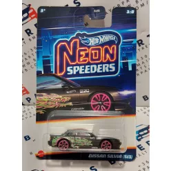   Hot Wheels Nissan Silvia (S13) - Neon Speeders -  Hot Wheels - 1:64