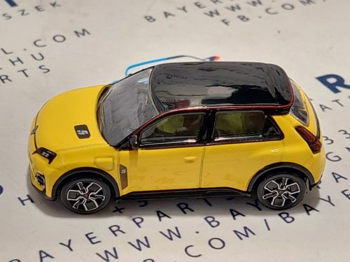 Renault R5 E-tech (2024) -  Norev - žltá - 1:64