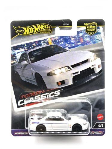 Hot Wheels Premium - Car Culture - Modern Classics - Nissan Skyline GT-R (BCNR33) -  Hot Wheels - 1:64