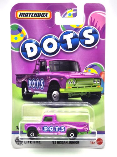Matchbox Candy - '62 Nissan Junior - 1/6 - s dlhou kartou -  Matchbox - 1:64