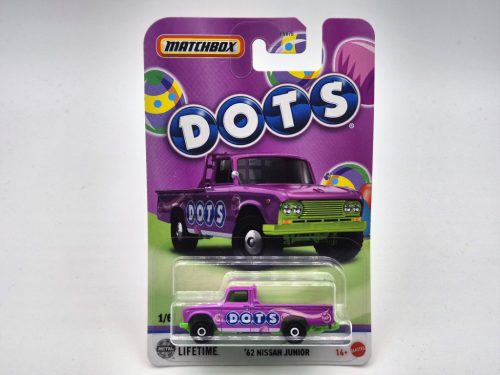 Matchbox Candy - '62 Nissan Junior - 1/6 - s dlhou kartou -  Matchbox - 1:64