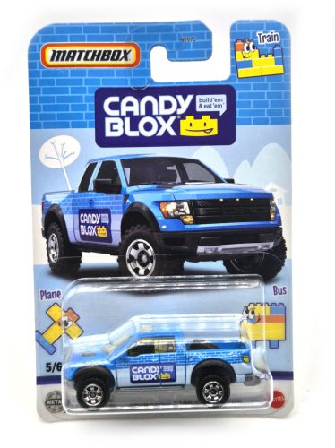 Matchbox Candy - 2010 Ford F150 SVT Raptor - 5/6 - s dlhou kartou -  Matchbox - 1:64