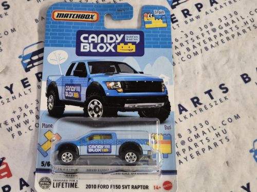 Matchbox Candy - 2010 Ford F150 SVT Raptor - 5/6 - s dlhou kartou -  Matchbox - 1:64