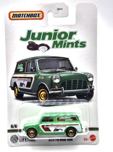 Matchbox Candy - Austin Mini Van - 6/6 - s dlhou kartou -  Matchbox - 1:64