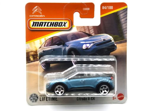 Citroen e-C4 - 84/100 - blistery -  Matchbox - 1:64