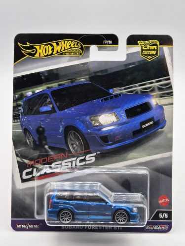 Hot Wheels Premium - Car Culture - Modern Classics - Subaru Forester STi -  Hot Wheels - 1:64 - s malou chybou