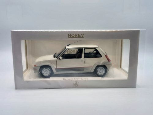 Renault R5 GT TURBO MKII (1989) - biela -  Norev - 1:18