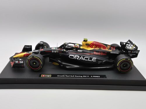 Red Bull RB19 F1 #1 (2023) - Sergio Perez - s postavičkou pilota -  Burago - 1:18