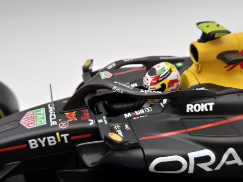 Red Bull RB19 F1 #1 (2023) - Sergio Perez - s postavičkou pilota -  Burago - 1:18