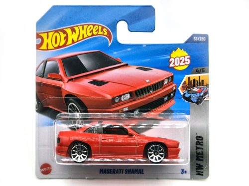 Hot Wheels Maserati Shamal - HW Metro  4/5 - 58/250  -  Hot Wheels - 1:64