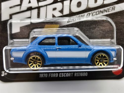 Hot Wheels Fast and Furious - Rýchlo a zbesilo 4/5 - Ford Escort RS1600 - Brian -  Hot Wheels - 1:64