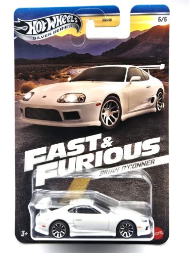 Hot Wheels Fast and Furious - Rýchlo a zbesilo 5/5 - Toyota Supra - Brian -  Hot Wheels - 1:64