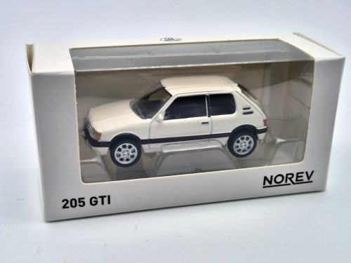 Peugeot 205 GTI (1988) - biela -  Norev - 1:54