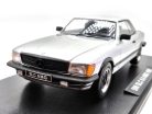Mercedes S-Class 500SLC 6.0 AMG C107 (1985) - strieborná -  KK Scale - 1:18