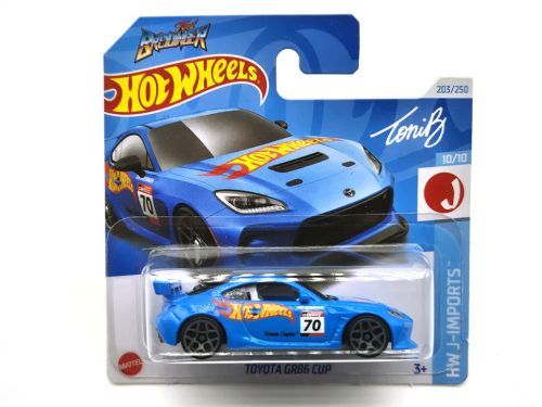 Hot Wheels Toyota GR86 Cup - HW J-Imports  10/10 - 203/250 -  Hot Wheels - 1:64