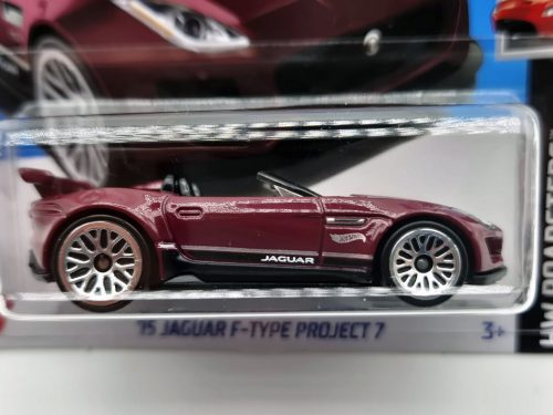 Hot Wheels Jaguar F-Type Project 7 (2015) - HW Roadsters  5/5 - 116/250 -  Hot Wheels - 1:64