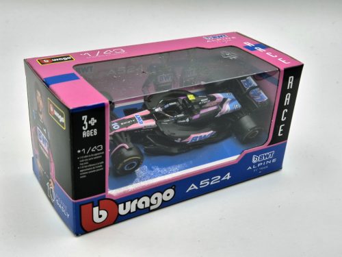 BWT Racing Alpine A524 F1 #10 (2024) - Pierre Gasly -  Bburago - 1:43