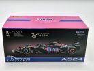 BWT Racing Alpine A524 F1 #31 (2024) - Esteban Ocon - s postavičkou pilota -  Bburago - 1:43
