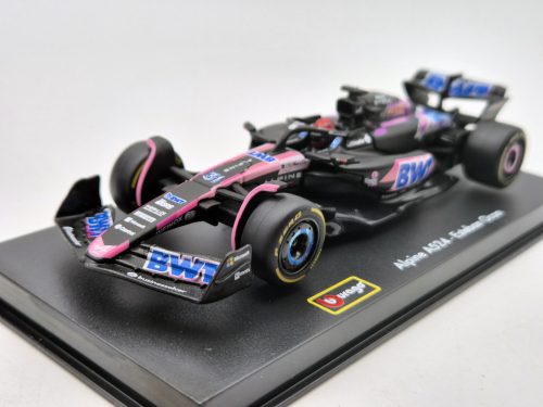 BWT Racing Alpine A524 F1 #31 (2024) - Esteban Ocon - s postavičkou pilota -  Bburago - 1:43