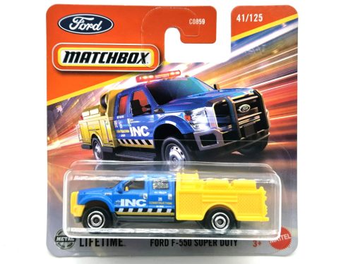 Ford F-550 Super Duty - 41/125 - blistery -  Matchbox - 1:64
