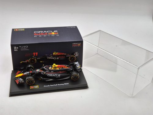 Red Bull RB20 F1 #11 (2024) - Sergio Perez - s postavičkou pilota -  Bburago - 1:43