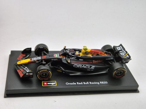 Red Bull RB20 F1 #11 (2024) - Sergio Perez - s postavičkou pilota -  Bburago - 1:43
