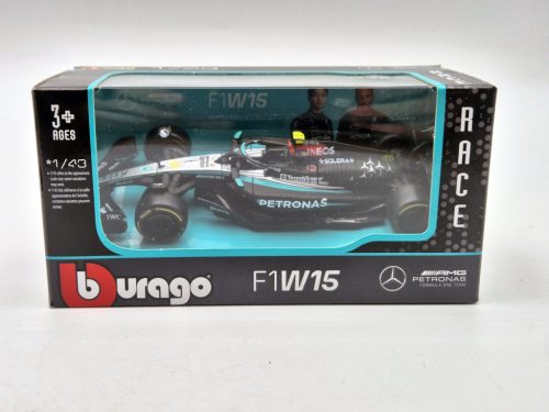 Mercedes GP W15 EQ Performance F1 #44 (2024) - Lewis Hamilton -  Bburago - 1:43